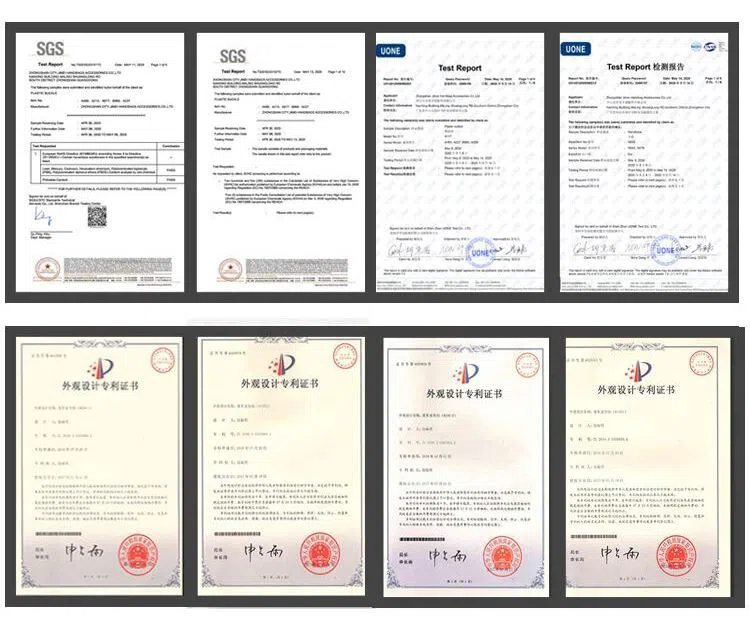 Double Cord Lock Certificate
