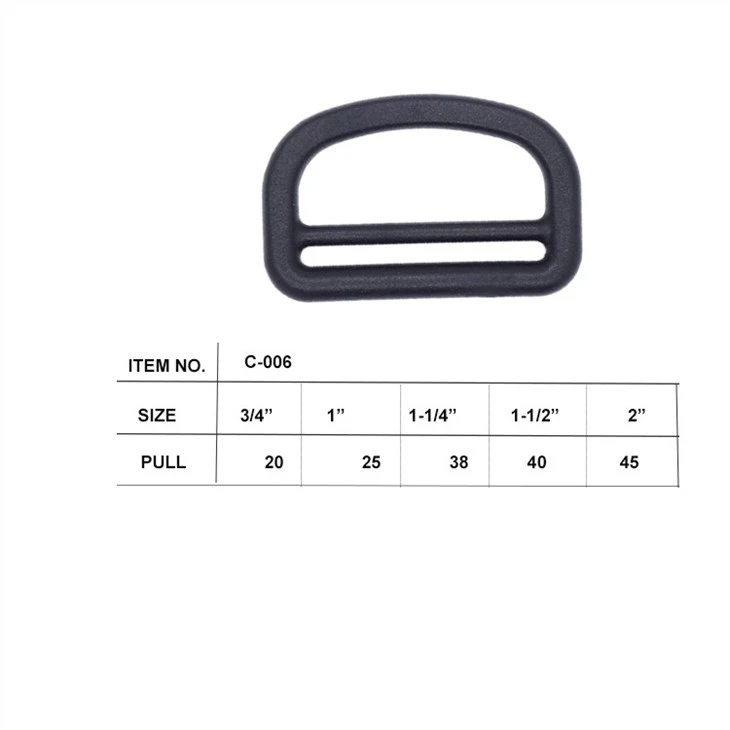 Plastic D Ring Clips